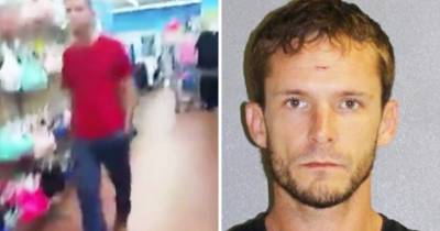 Pervert Gets Busted Sneaking Pictures In Walmart Dressing Room
