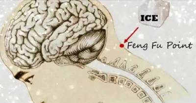 Place Ice On This Point 2 Times A Day And Something Amazing Will Happen To Your Body!