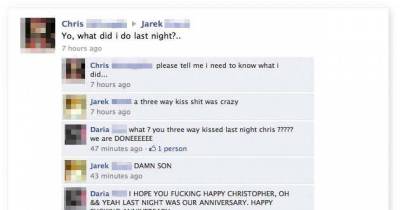 20 People Caught Cheating On Facebook