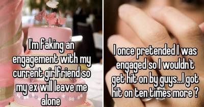 14 Surprising Reasons Women Faked Being Engaged