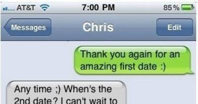 16 First Date Texts That Won't Lead To A Second!