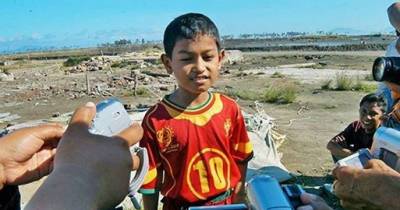 Ten Years Ago, This Little Boy Lost Everything From A Tsunami. Look At Him Now!