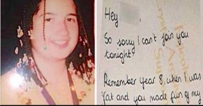 Childhood Bully Asks Her On A Date. But Instead Of Showing Up, She Has The Waiter Hand Him THIS!