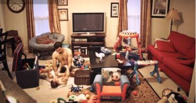 A Woman Decided To Check What Her Husband Is Doing With Her Son When She Is Not At Home!