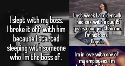 Scandalous Secrets From Bosses Who Admit They Hooked Up With Employees