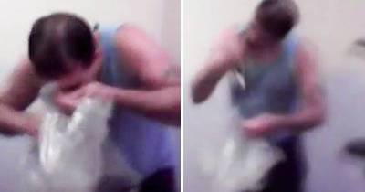 Shocking Video Shows Prison Inmate Bite Pigeons Head Off In Exchange For Drugs