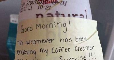 Woman Gets Revenge On Office Thief Who Kept Stealing Her Cream From Fridge