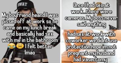 Risky People Who Got It On At Work