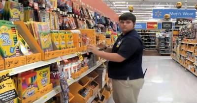 Store Thinks He&rsquo;s Just Stocking Shelves But Are Awed To Find Out What He's Really Up To