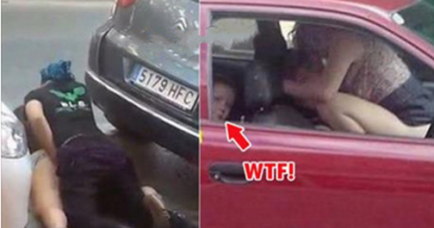 Get a room! Couples Who Forgot They Were In Public, #7 Needs No Privacy At All.