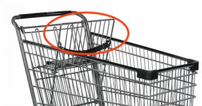 Here's What Those Loops Are For On Shopping Carts