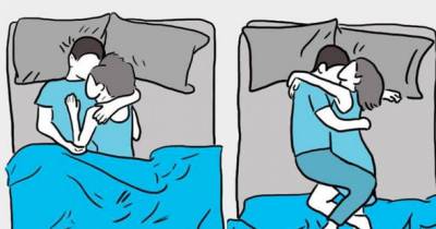 This Is What Your Sleeping Position Says About Your Love Life