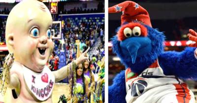 The 10 Most Terrifying Mascots In NBA History