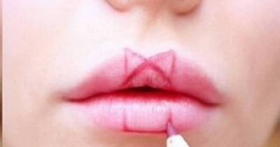 This Simple Trick Gives You The Perfect Lipstick Shape Every Time.