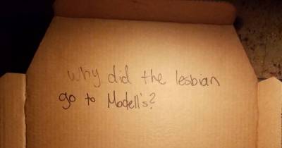 Lesbian Couple Receives Gay Slur Inside Their Pizza Box