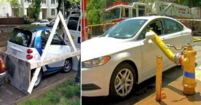 The Most Creative & Funny Reactions To Bad Parking