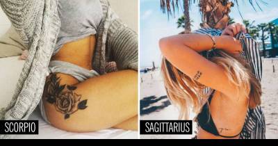What Type Of Tattoo Should You Get Based On Your Zodiac Sign?