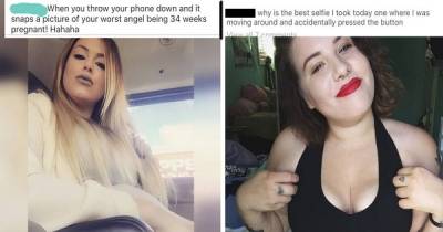People With Cringy Accidental Selfies That Were Obviously Staged.