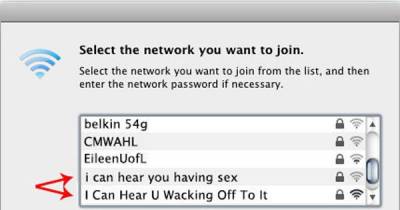 WiFi Names Are The 21st Century Way To Piss Off Your Neighbours