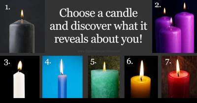Choose A Candle And Discover What It Reveals About You.