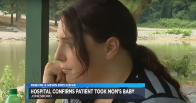 Woman Wakes Up To See Her Baby Missing. Then She Spots A Stranger Holding Her Baby.