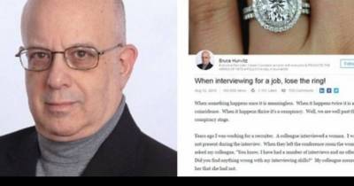 Male Recruiter Tells Women Not To Wear Their Engagement Rings To Interviews.