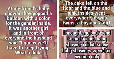 The Most Awkward Moments To Happen At A Baby Shower.