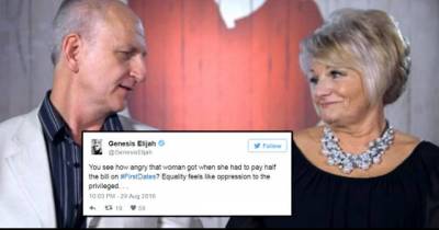 Awkward Moment On &lsquo;First Dates&rsquo; Sparks Furious Twitter Row Over Who Should Pay