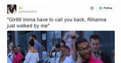 New York Teen Is Turned Into A Viral Meme After His Stunned Reaction To Seeing Rihanna Walk Past Him