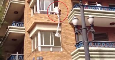 Cheating Wife Caught Red-Handed By Husband As Her Lover Makes A Daring Escape
