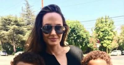 Angelina Jolie Stopped Her Car For These Two Random Kids