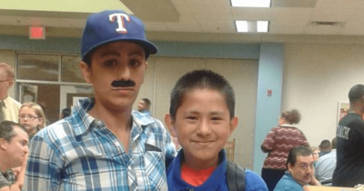 Single Mom Dresses Up As Dad To Take Her Son To School's 'Donuts With Dad' Breakfast