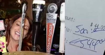 A Man Leaves 2 Generous Tips Totaling $1,500 To A Bartender