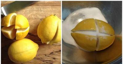 Put Some Salt On A Lemon And Keep It In The Middle Of Your Kitchen, It's Good For Your Health!