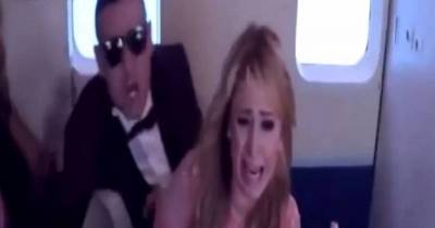 Cruel Prank Sends Paris Hilton Into Crying fit As She Thinks Her Plane Is Crashing!