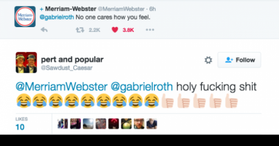 This Guy Tried Trolling The Dictionary's Twitter Account And It Backfired Spectacularly