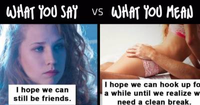 Breakups: What You Say vs What You Mean