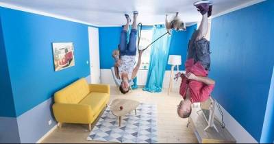 This Upside Down Cafe In Germany Is Really Trippy