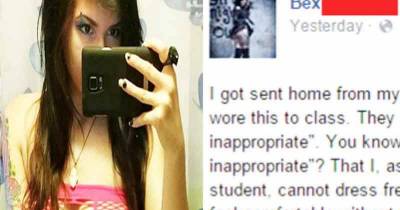 High School Student Rants On Facebook After Being Sent Home For Dressing Like A Hoe
