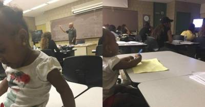 Single Mom Shuts Down Professor Who Tells Her To Step Out Of Class With Her Toddler