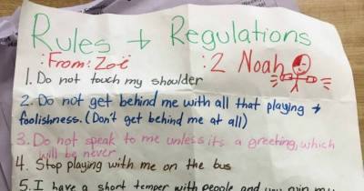 5th Grade Girl Wrote A Hilarious Warning Note To A Boy Who Had A Crush On Her