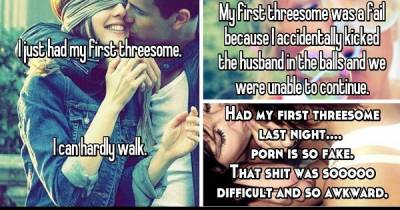 First Threesome Confessions That Will Make You Go OMG
