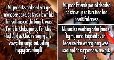 Wedding Day Mishaps That All Brides Fear