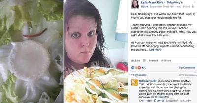 This Woman's Complaint About A Worm In Her Lettuce Escalated Hilariously