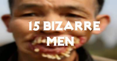 15 Most Bizarre Men