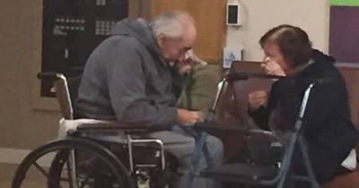This Couple Was Forced To Live Separately Because They Couldn't Get Into The Same Care Facility.