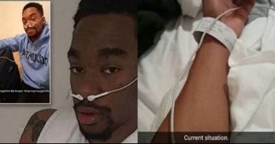 He Sent His Professor These Pictures From The Hospital To Get Out Of A Test, But Look Closely