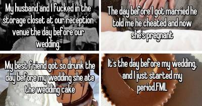 The Craziest Day Before The Wedding Confessions