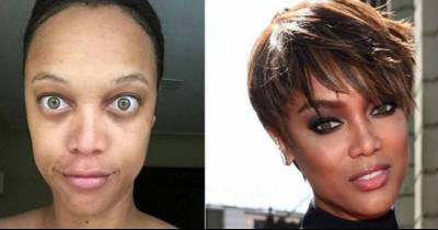 40 Shocking Pics Of Your Favorite Celebs With And Without Their Makeup