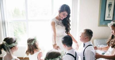 Special Ed Teacher Gets Married And Invites Her Entire Class To The Wedding